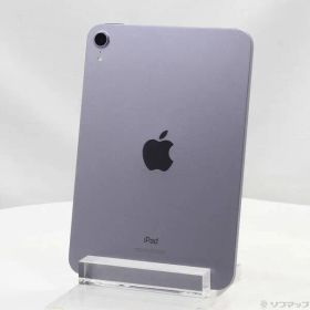 〔中古品〕 iPad mini 第6世代 64GB パープル MK7R3J／A Wi-Fi【269】