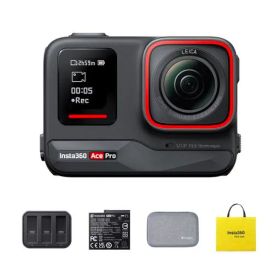 Insta360AcePro-アクションカメラ防水1/1.3インチセンサーと5nmAIチップ搭載AIノイズリダクション圧倒的な画質4K120fps2.4インチフリップ式スクリーン高度なAI機能長時間水中アクションカメラ