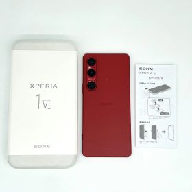 【美品】 Xperia 1 Ⅵ XQ-EC44 256GB スカーレット ◯