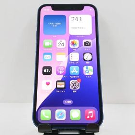 iPhone12 mini 128GB au ブルー 送料無料 本体 c09486