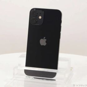 〔中古品〕 iPhone12 mini 128GB ブラック MGDJ3J／A SIMフリー【262】