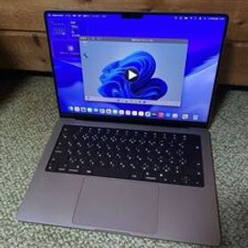 ★SSD512GB★MacBook Pro14インチ M1 Pro 2021 10コアCPU/Thunder Bolt4×3/RAM16GB/ Windows11/office2024付き