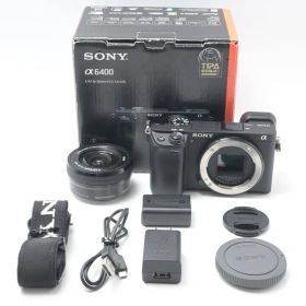ソニー SONY α6400 パワーズームレンズキット ILCE-6400L B