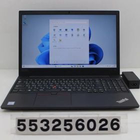 Lenovo ThinkPad E590 Core i3 8145U 2.1GHz/8GB/256GB(SSD)/15.6W/FHD(1920x1080)/Win11 【553256026】