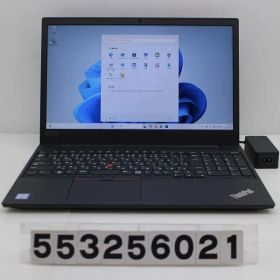 Lenovo ThinkPad E590 Core i3 8145U 2.1GHz/8GB/256GB(SSD)/15.6W/FHD(1920x1080)/Win11 【553256021】