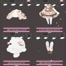 ワゴン ちょこみるく 4点セット | ハロスイ(ハロースイートデイズ)のアカウントデータ、RMTの販売・買取一覧