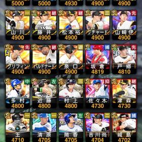 極113体‼️鷹純正、巨人純正オール極＋12球団 | プロスピAのアカウントデータ、RMTの販売・買取一覧