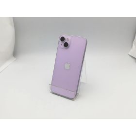 【中古】Apple 国内版 【SIMフリー】 iPhone 14 Plus 512GB パープル MQ4U3J/A【ECセンター】保証期間1ヶ月【ランクA】