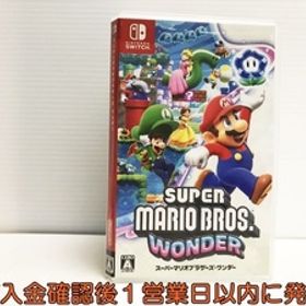 【1円】Switch スーパーマリオブラザーズ ワンダー ゲームソフト 1A0218-028in/F8
