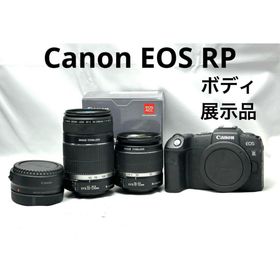 Canon EOS RPダブルズームレンズセット！ボディは 展示品のため極美品⭐︎(ミラーレス一眼)
