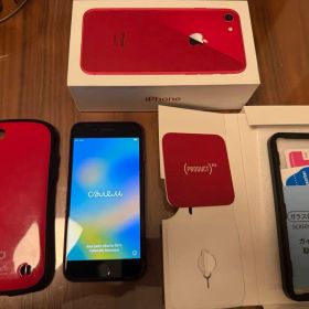 値下げ Apple iPhone8 64GB Red バッテリー交換済み 美品