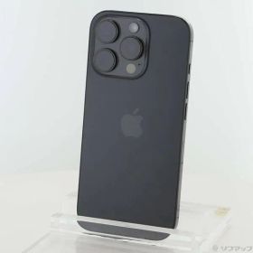 〔中古品〕 iPhone16 Pro 128GB ブラックチタニウム MYMV3J／A SIMフリー【269】
