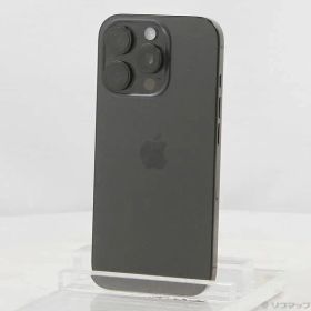 〔中古品〕 iPhone16 Pro 128GB ブラックチタニウム MYMV3J／A SIMフリー【344】