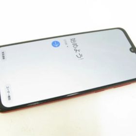 au SCV43 Galaxy A30 レッド 【S1584】