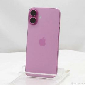 【中古】Apple(アップル) iPhone16 Plus 128GB ピンク 3N345J／A SIMフリー 【348-ud】