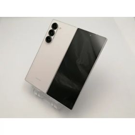 【中古】SAMSUNG 国内版 【SIMフリー】 Galaxy Z Fold6 ホワイト 12GB 256GB SM-F956QZWASJP【ECセンター】保証期間1ヶ月【ランクB】