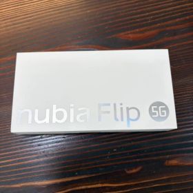 nubia Flip 5G 256GB／SIM フリー／電子決済／ブラック