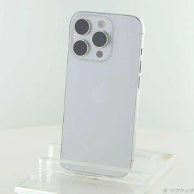 〔中古品〕 iPhone15 Pro 256GB ホワイトチタニウム MTUD3J／A SIMフリー【295】