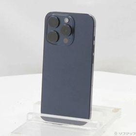 〔中古品〕 iPhone15 Pro 512GB ブルーチタニウム MTUL3J／A SIMフリー【368】