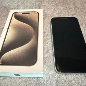 【美品:海外版SIMフリー】 iPhone 15 Pro 256GB