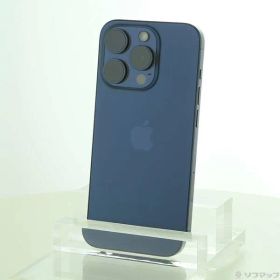 〔中古品〕 iPhone15 Pro 128GB ブルーチタニウム MTUA3J／A SIMフリー【269】