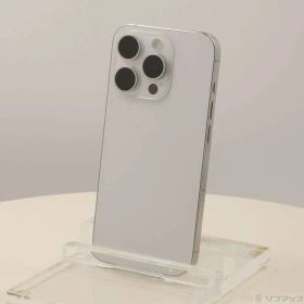 〔中古品〕 iPhone15 Pro 128GB ホワイトチタニウム MTU83J／A SIMフリー【262】