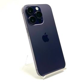 アップル(Apple)の【全額返金保証】【最速発送】Apple iPhone iPhone 14 Pro 128GB ディープパープル au SIMフリー 動作確認済(スマートフォン本体)