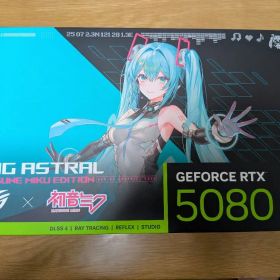 【新品】初音ミク ASUS HATSUNE GEFORCE RTX 5080