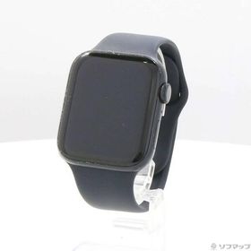 〔中古〕Apple(アップル) Apple Watch SE 第2世代 GPS 44mm ミッドナイトアルミニウムケース ミッドナイトスポーツバンド〔258-ud〕