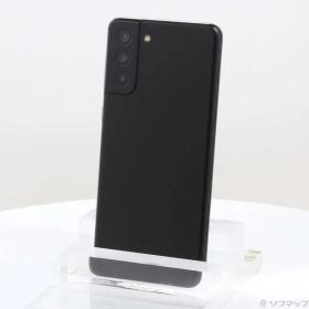 〔中古品〕 Galaxy S21+ 5G 256GB ファントムブラック SCG10 auロック解除SIMフリー【377】
