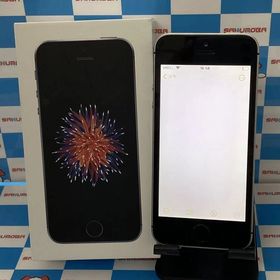 iPhoneSE 128GB スペースグレイ MP862J/A SoftBank版SIMフリー 訳あ