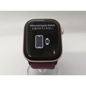 【中古】Apple Apple Watch Series10 46mm GPS ローズゴールドアルミニウムケース/プラムスポーツループ MWWV3J/A【大阪堂島】保証期間１ヶ月【ランクB】