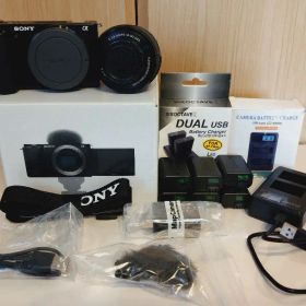 SONY ZV-E10 レンズキット＆バッテリー7個【ケース付き＆週末限定値下】