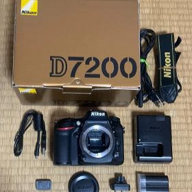 最終価格 超美品 ニコン D7200 ボディ シャッター回数 11,970回