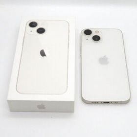 ◇【SoftBank/Apple】iPhone 13 mini 128GB SIMフリー MLJE3J/A スマートフォン スターライト