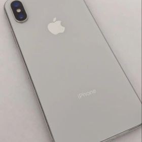 iPhoneX 64GB シルバー 本体のみ SIMロックあり docomo