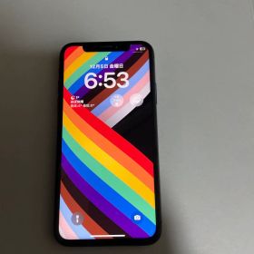 Apple iPhone X スペースグレー SIMロックなし