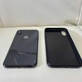 【機能不良あり】 Apple iPhone X スペースグレイ 256GB