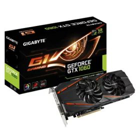 【中古】 GIGABYTE ビデオカード GEFORCE GTX 1060搭載 G1 Gamingシリーズ GV-N1060G1 GAMING-6GD