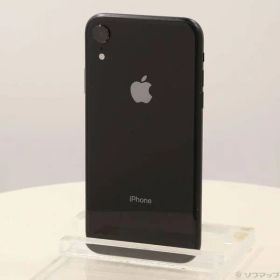 〔中古品〕 iPhoneXR 128GB ブラック MT0G2J／A SIMフリー【262】
