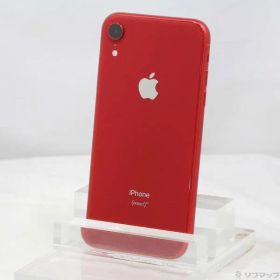〔中古品〕 iPhoneXR 64GB プロダクトレッド MT062J／A SIMフリー【262】