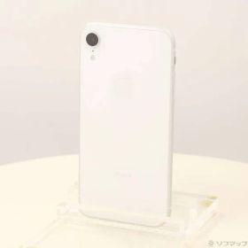 〔中古品〕 iPhoneXR 128GB ホワイト MT0J2J／A SoftBank【269】