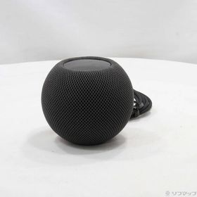 〔中古〕Apple(アップル) HomePod mini スペースグレイ MY5G2J／A〔377-ud〕