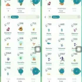 💥 【59名 LV】 🔥 3.5Mダスト |⚡️ 54倍 色違い |⚡️チームなし |