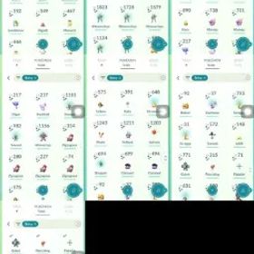 💥 【61 LV] 🔥 4.0M DUST |⚡️ 60倍 色違い |⚡️チームなし |