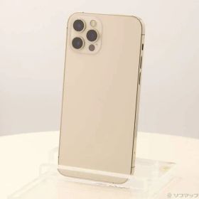 〔中古品〕 iPhone12 Pro 256GB ゴールド MGMC3J／A SIMフリー【344】