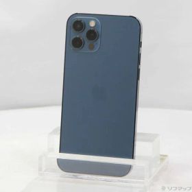 〔中古品〕 iPhone12 Pro 256GB パシフィックブルー MGMD3J／A SIMフリー【258】