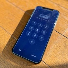 ワンオーナー iPhone12 Pro 128GBパシフィックブルー