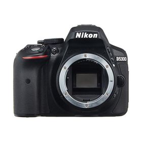 Nikon デジタル一眼レフカメラ D5300 ブラック 2400万画素 3.2型液晶 D5300BK