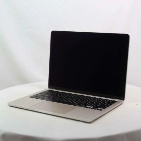 【中古】Apple(アップル) MacBook Air 13.6-inch Late-2024 MC8J4J／A Apple M3 8コアCPU_8コアGPU 16GB SSD256GB スターライト 〔15.3 Sequoia〕 【262-ud】